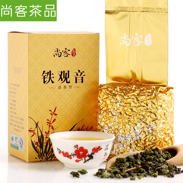 -GRANDNESS-2015-Fresh-New-Tea-125g-High-Mountain-Oolong-tea-China-Anxi-tie-guan-yin